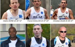 un podium par équipe aux Championnat de France de Marathon !