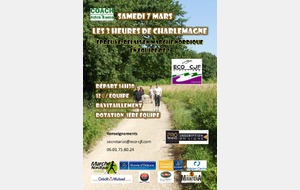 Les 3H de Charlemagne en MARCHE NORDIQUE