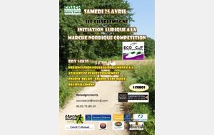 Initiation Marche Nordique Compétition samedi 25 avril