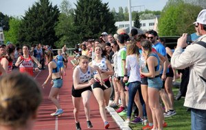 l'ECO-CJF Athlétisme au RdV pour le 1er tour interclub !