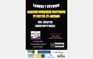 Marche Nordique Nocturne 7 février