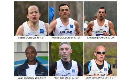 un podium par équipe aux Championnat de France de Marathon !