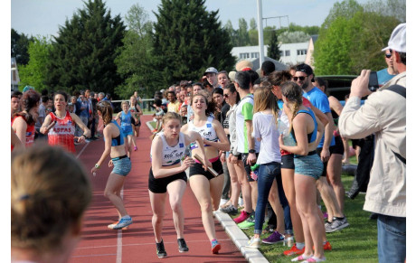 l'ECO-CJF Athlétisme au RdV pour le 1er tour interclub !