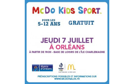 McDo Kids Sport : soyez sports !
