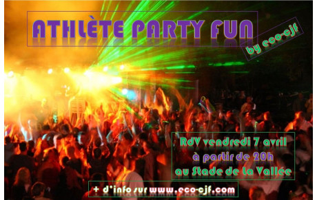 athlète party fun 2017