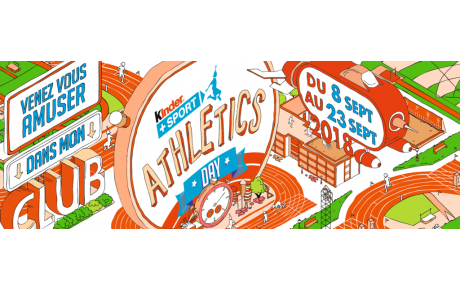 Journée porte ouverte avec Kinder sport Athletics day