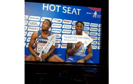Amaury fait le show aux Championnats d'Europe Indoor
