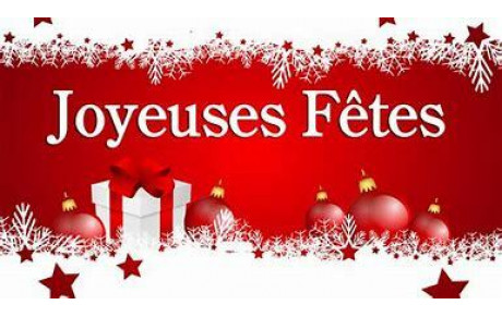 Joyeuses fêtes de fin d'année