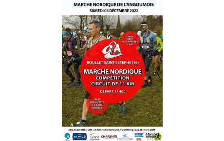 Marche Nordique Compétition à La Chapelle sur Erdre