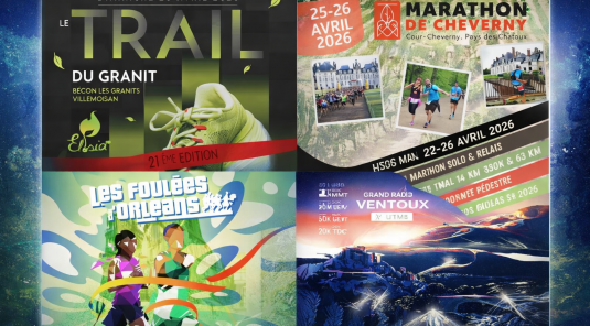 Résultats Running du week-end 25/26 avril 2026